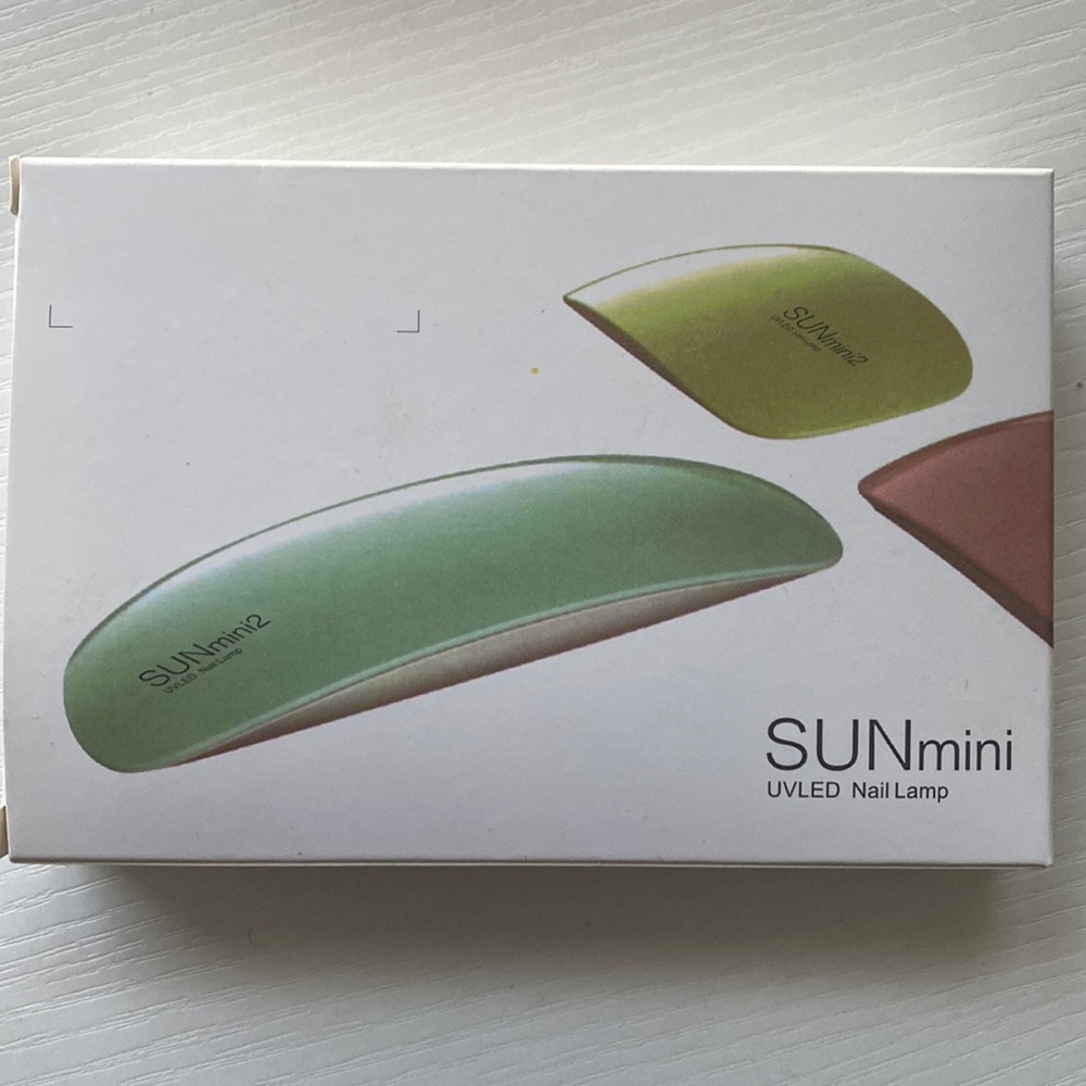 Mini portable UV curing lamps. For gel nails and polish
